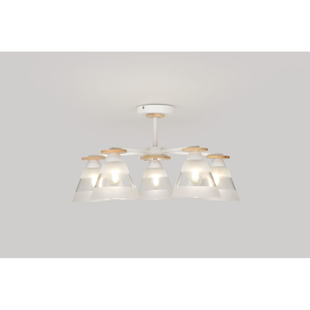 Люстра Rivoli Theothila 9177-305 5 х Е27 60 Вт модерн | Rivoli