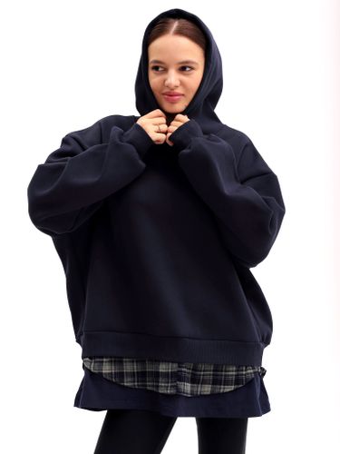 Утепленное худи на флисе