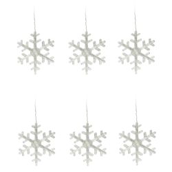 ULD-E1503-072-DTA BLUE IP20 SNOWFLAKES-3 Занавес фигурный светодиодный. 1.5х0.3м. 72 светодиода. Синий свет. Провод прозрачный. TM Uniel