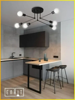 Люстра потолочная подвесная 6 рожков