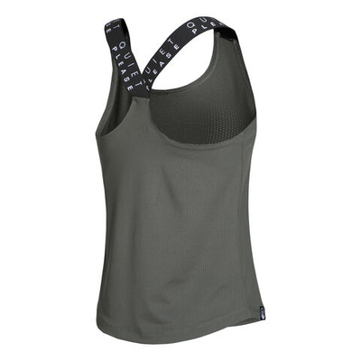 Женская теннисная майка Quiet Please Serve & Volley Tank Top Women - Khaki, Black