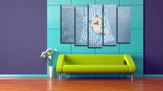 Модульная картина "Попался!"