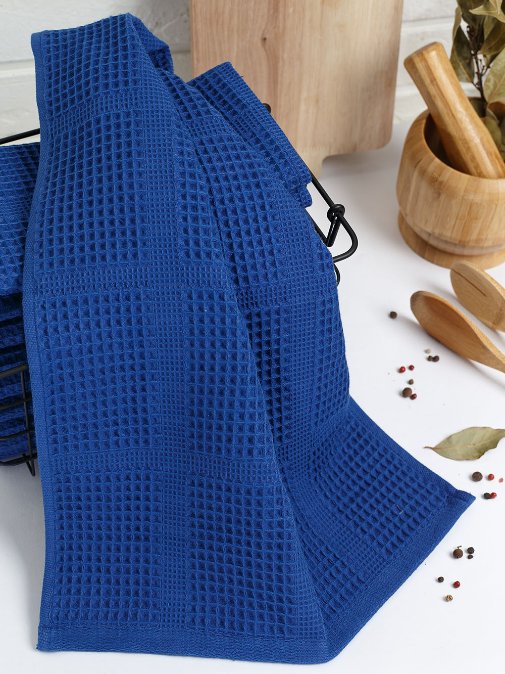 Полотенце вафельное, г/к, 260 гр/м2, 100х150, арт. CW 100-150, цвет: 706-ярко-синий,