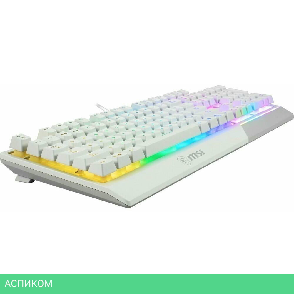 Клавиатура MSI Vigor GK30 белый (S11-04RU304-CLA)