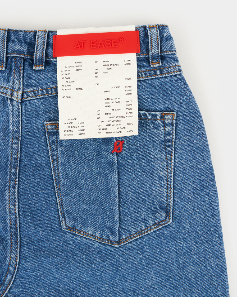 Джинсы женские прямые синего цвета Woman Jeans Straight Dark Blue