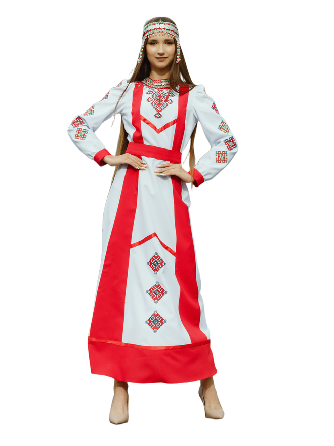 Платье «Нарспи» (Коллекция «Нарспи»)