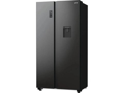 Холодильник двухкамерный Gorenje NRR9185EABXLWD Side by Side, инверторный черный