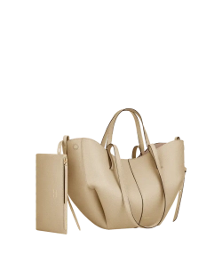 POLENE СУМКА CYME MINI, СВЕТЛО-БЕЖЕВЫЙ