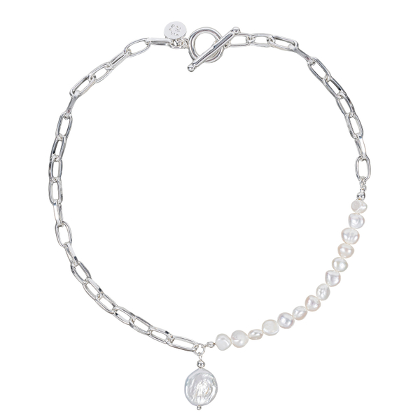 Колье Fiore Luna Pearle Half Togl BL4505 S