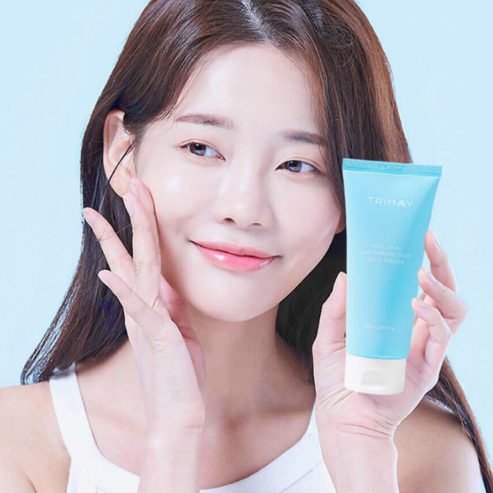Увлажняющий гель для умывания с гиалуроновой кислотой Trimay Hyaluron Lactobionic Deep Gel Cleanser, 120 мл