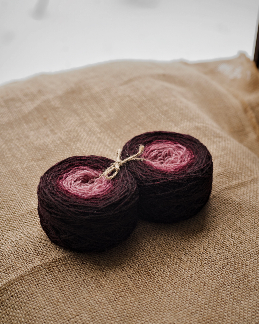 Градиент "Бургундия" 80 г шерсть