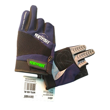 Перчатки Hitfish Glove HFFG-08 Синие -
