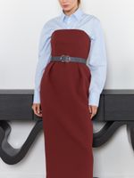 БАЗОВЫЙ РЕМЕНЬ С ОВАЛЬНОЙ ПРЯЖКОЙ GRAPHITE