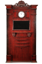 Киевница Неаполь К-21 с часами ясень мдф