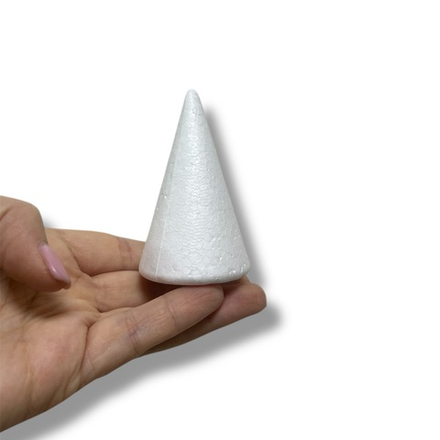 Конус из пенопласта, 8 см