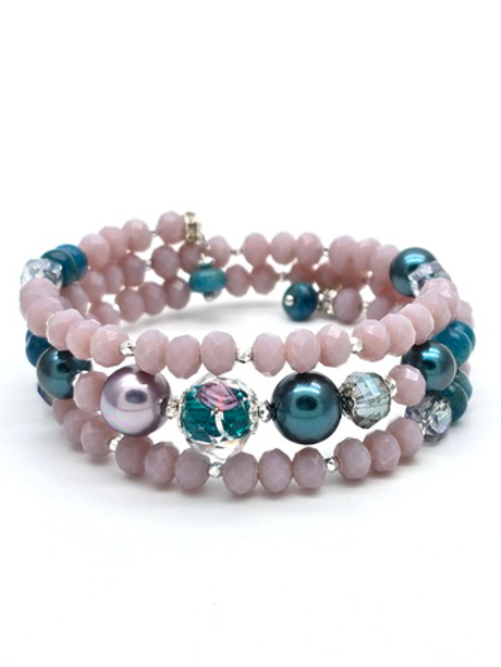 91002758 Браслет Роман с камнем