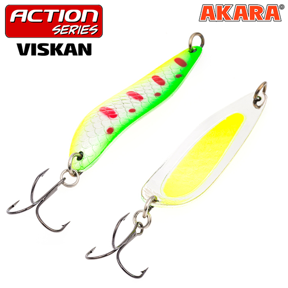 Блесна колебалка Akara Action Series Viskan 65 12 гр. 3/7 oz. AB117