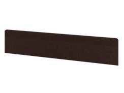 Экран фронтальный ЛДСП ткань Romeo 1800х370х32 512077-004 Каштан
