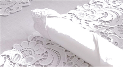 Салфетки 45х45 Weissfee Paradise белые