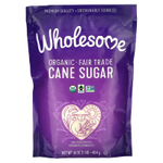 Wholesome Sweeteners, Органический тростниковый сахар, 454 г (1 фунт)