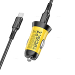 Автомобильное зарядное устройство для Type-C Borofone BZ26 PD30W QC3.0 (yellow)