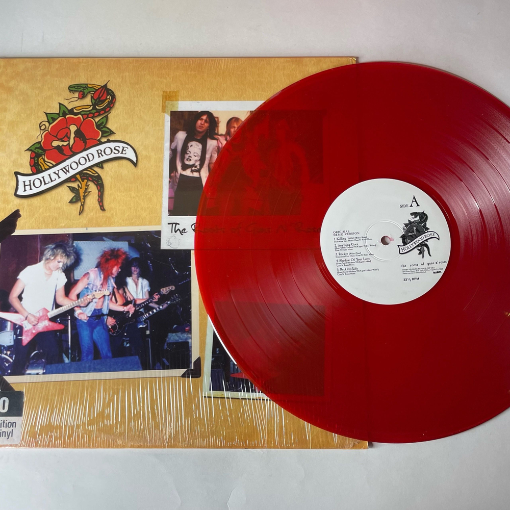 Винтажная виниловая пластинка LP Hollywood Rose The Roots Of Guns N' Roses (США 2007)