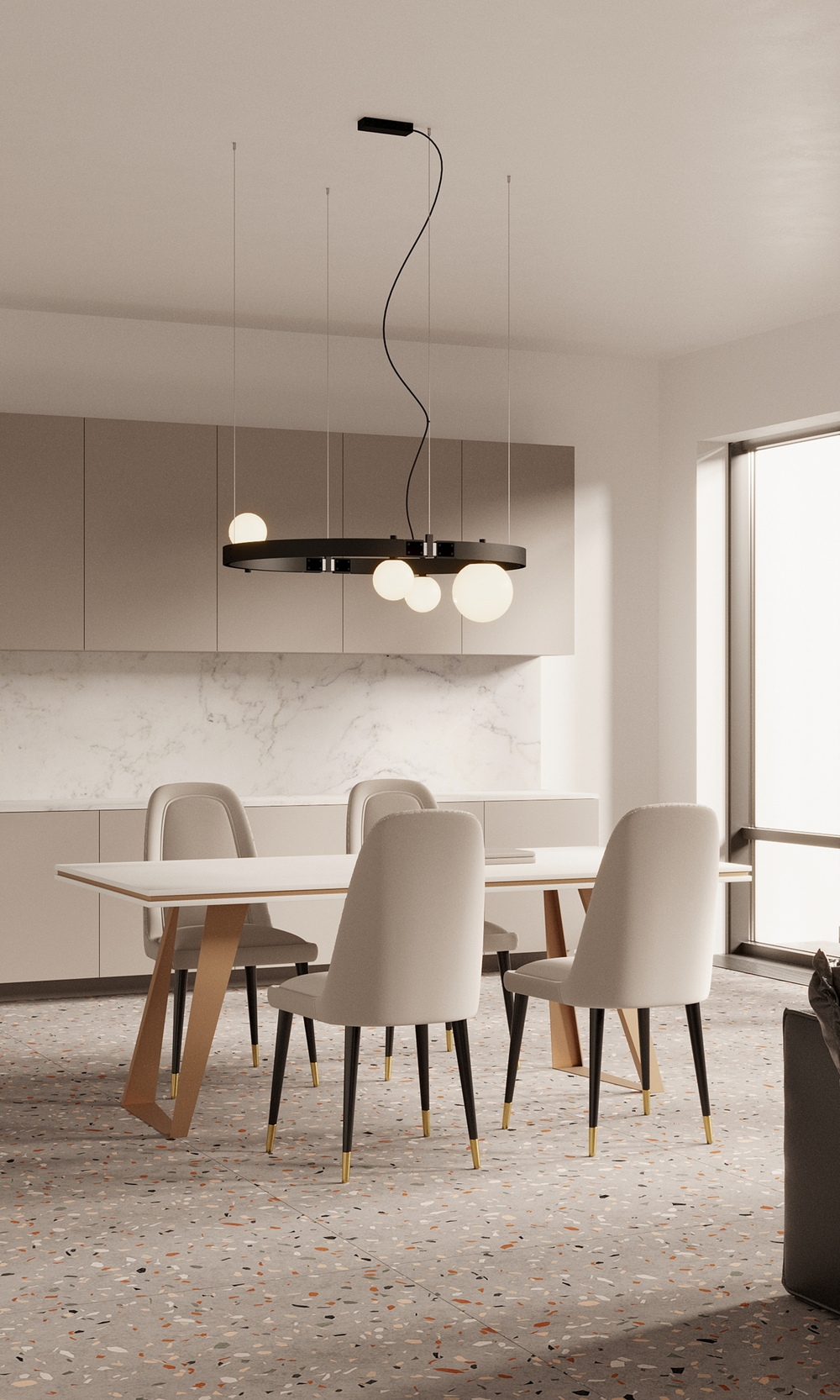 Стол Лента со стульями Патио