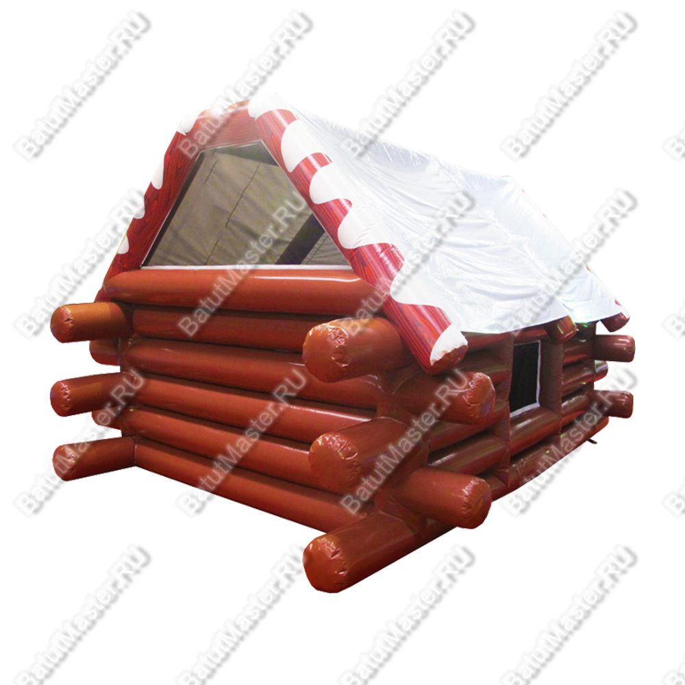 Надувной шатер "Избушка", 8*5*4 м