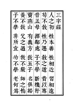 Сань-Цзы-Цзинь или Троесловие | И. Бичурин