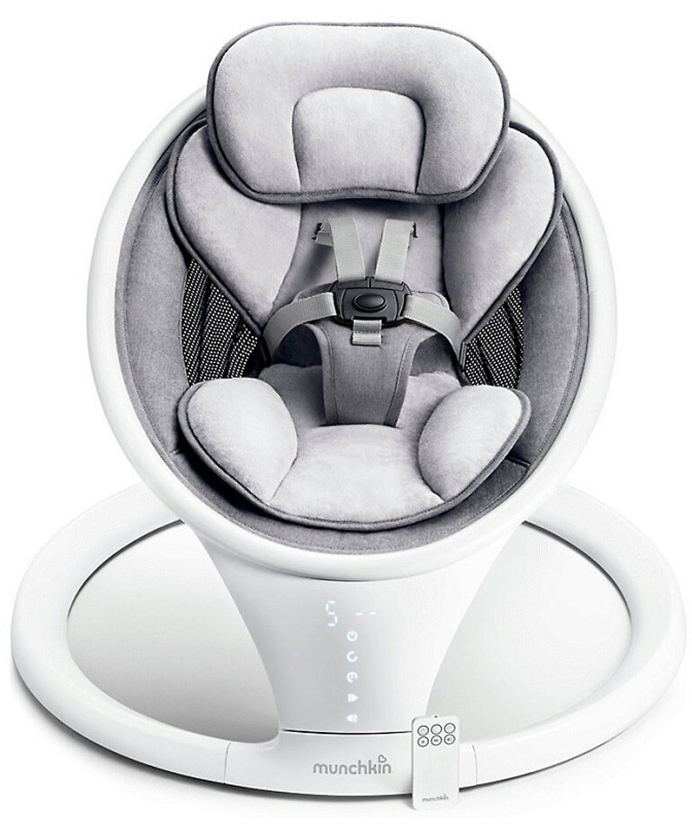 Шезлонг для новорожденных Munchkin Swing с поддержкой Bluetooth