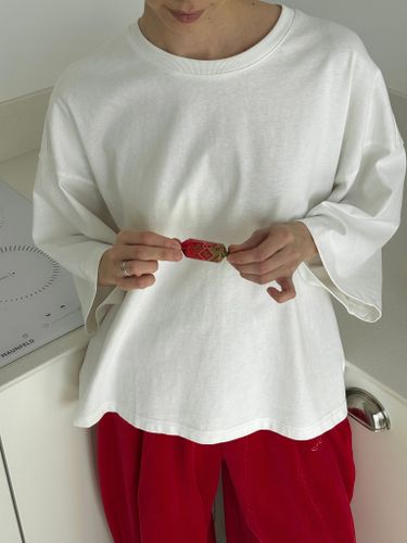 Базовая белая оверсайз футболка The Puh