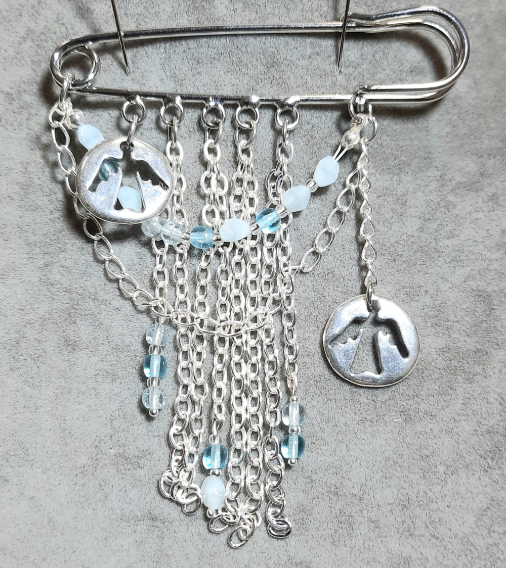 "Булавка" брошь из коллекции "Composition"