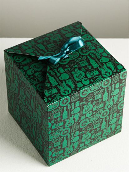 Коробка складная «Брутальность», 18 × 18 × 18 см 4967926