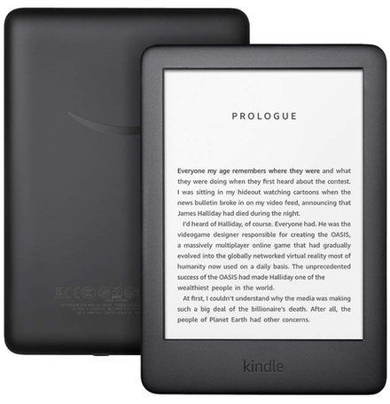 Amazon Kindle 10 Черный (Без рекламы)