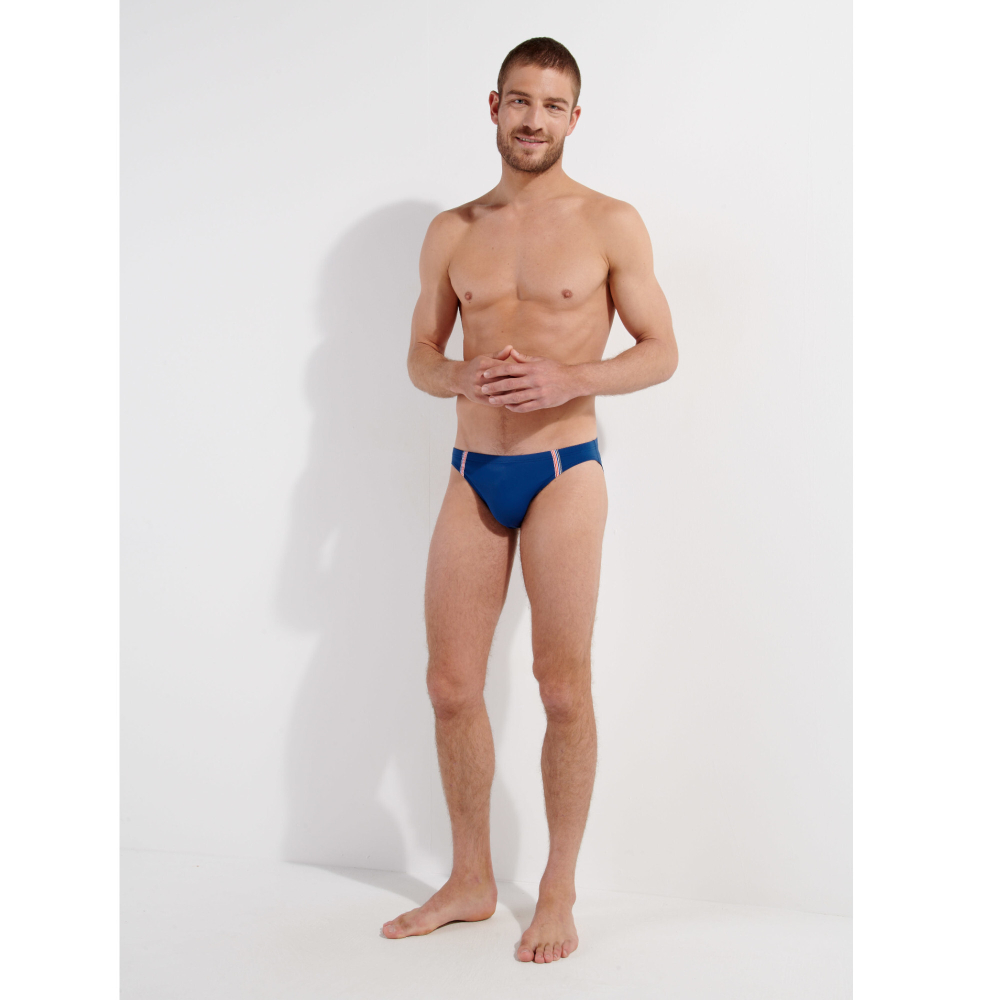 Мужские плавки темно-синие HOM NAUTICAL CUP Swim Micro Briefs 402754_4000RA