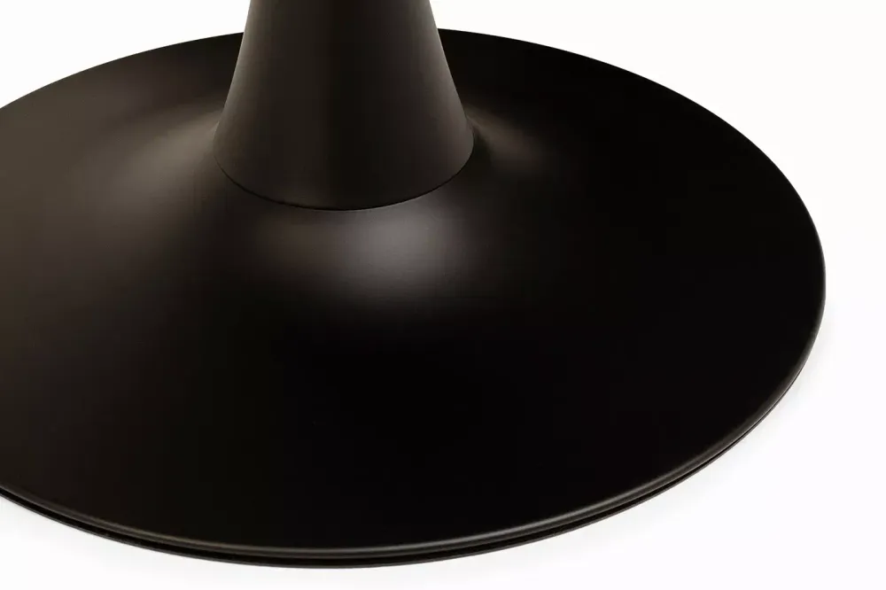 "Тюльпан" стол из HPL круглый Ø90см, цвет "серый гранит"