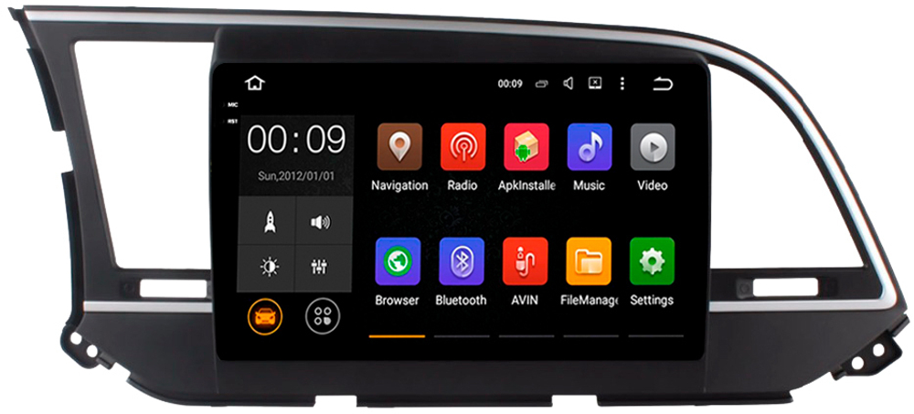 Магнитола для Hyundai Elantra 2016-2018 - AIROC 2K RX-2016 Android 13, QLed+2K,  ТОП процессор, 8/128, CarPlay, SIM-слот