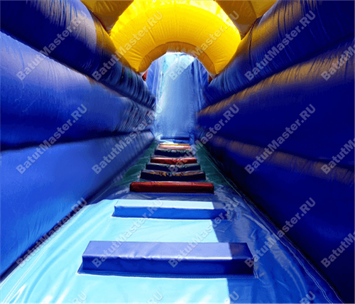 Надувная горка "Курочка ряба"