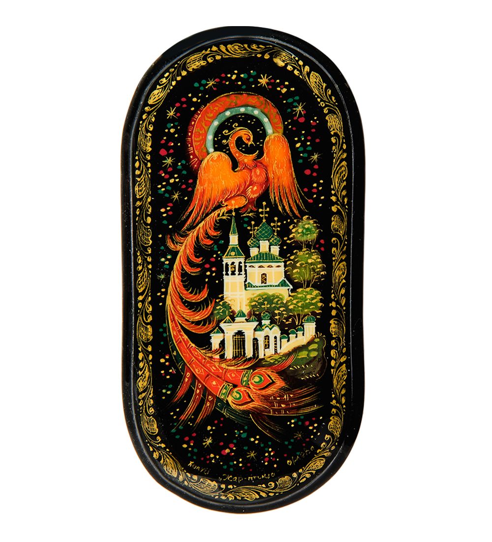 Народные промыслы ШК-45/22-B Шкатулка «Жар-птица» исп. Орлова