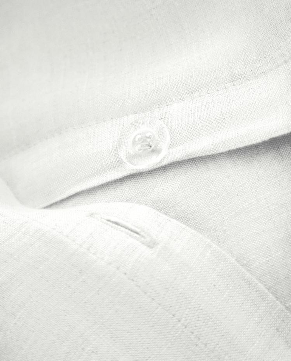 ZARA HOME ОДНОТОННЫЙ ПОДОДЕЯЛЬНИК, БЕЛЫЙ