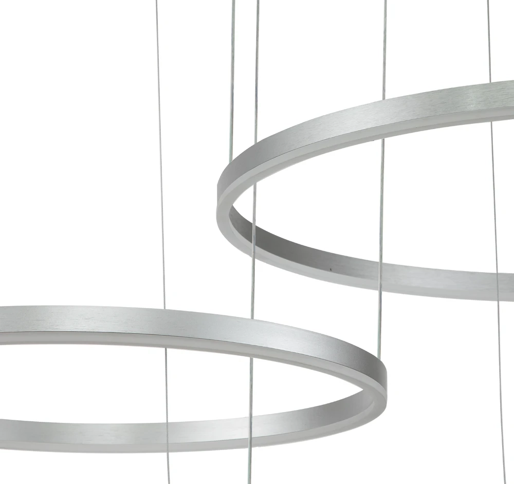 Подвесная люстра Indigo GALASS 14001/3P Silver V000014L