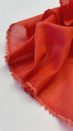 Шелк с хлопком Valentino клубничный