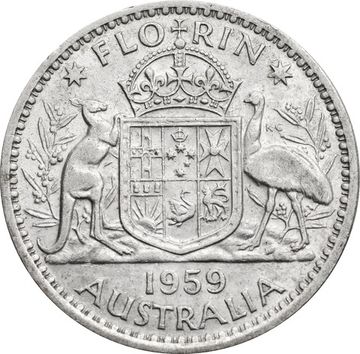 1 флорин 1959 Австралия