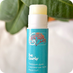 Твёрдые духи с ароматом геля Aqua curl, фото 2