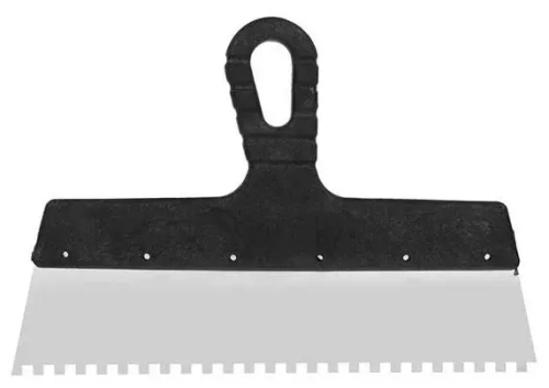 Шпатель зубчатый 6х6 300мм