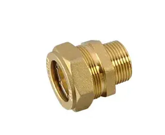 Муфта Lavita обжим НР 15*1/2 гофротруба 35804