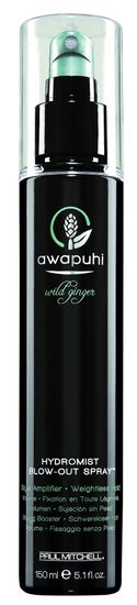Paul Mitchell AWG Набор: Сухой шампунь Awapuhi Dry Shampoo Foam 200 мл, Увлажняющий спрей для укладки Hydromist Blow-Out Spray, 150ml
