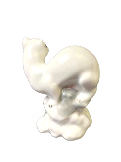 Фарфоровая статуэтка "Хорёк" (ЛЗФИ)