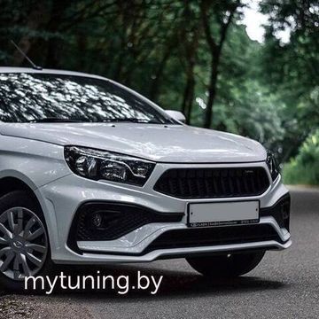 Передний бампер QUASAR для Lada Vesta \ Vesta SW