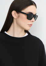 Спортивные очки 100% RIDELEY Soft Tact Black - Grey-Green Lens